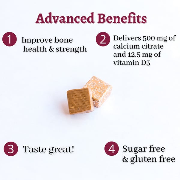 Bariatric Advantage Calcium Citrate Chewy Bites - 5 Flavors
