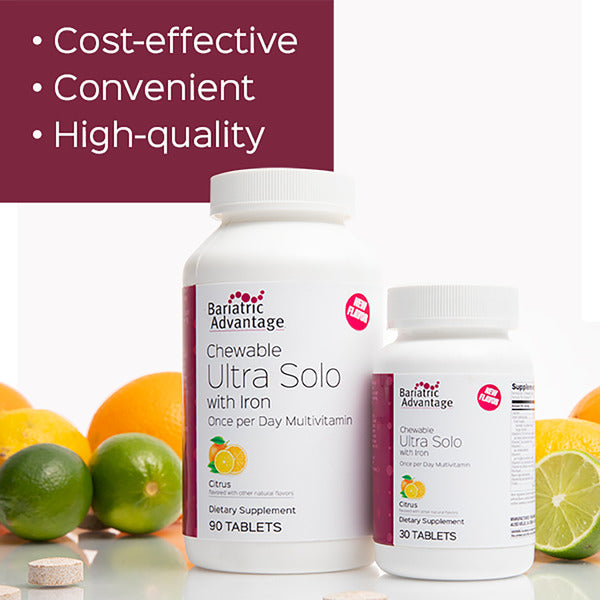 Bariatric Advantage Chewable Ultra Solo WITHOUT Iron