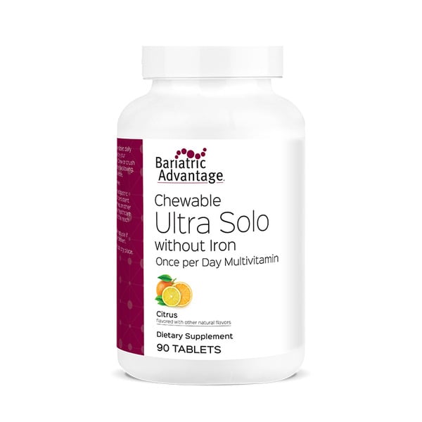 Bariatric Advantage Chewable Ultra Solo WITHOUT Iron